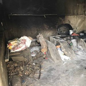 Stato cucina prima della ristrutturazione
