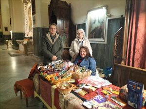 Tavolo allestito con i soci