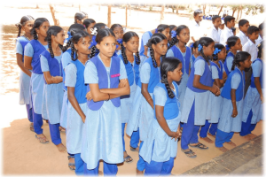 Toilettes ragazze High School di Madhakottai